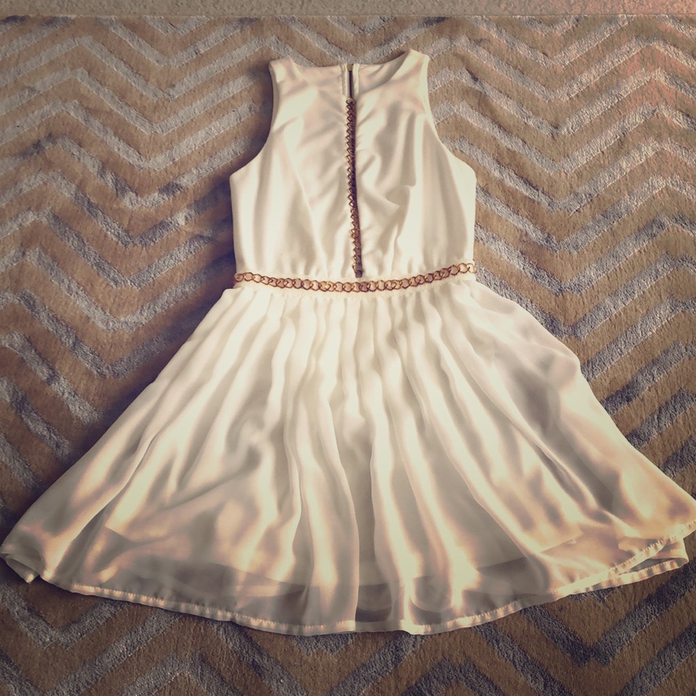 White ASOS dress
